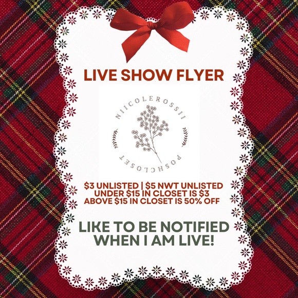 Live Show Flyer | Unlisted Show Inventory - Picture 1 of 5